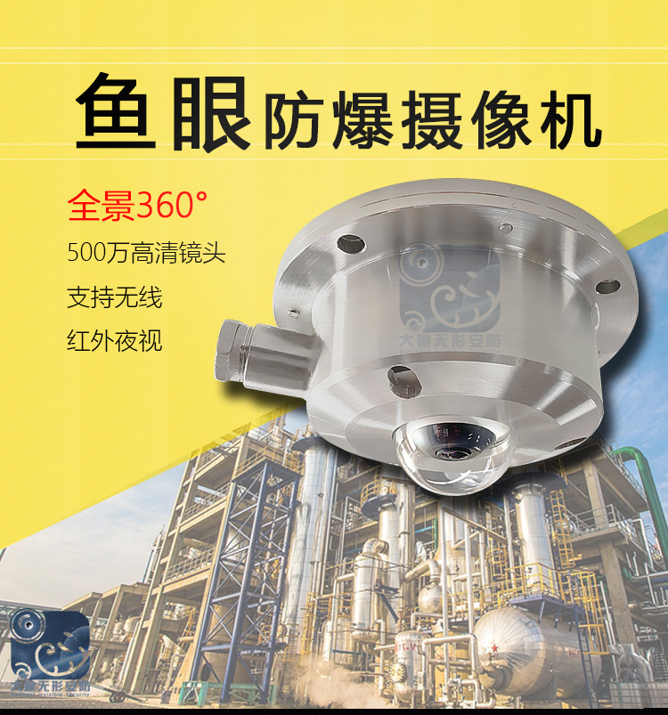 金智遠JZY-8160防爆魚眼全景球機(圖1)